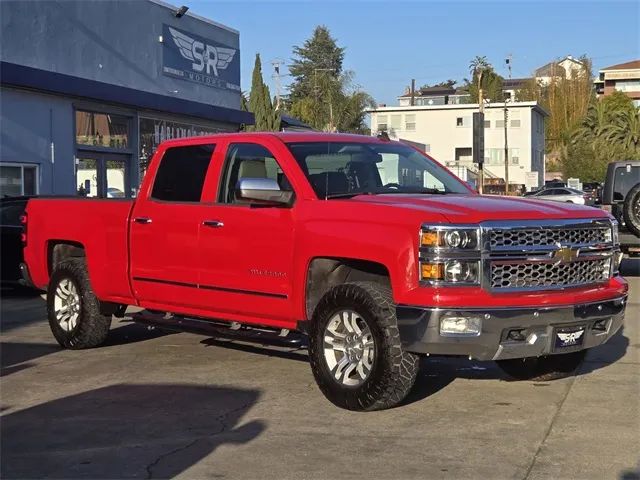 Used 2014 Chevrolet Silverado 1500 Crew Cab Victory Red for sale in Hayward